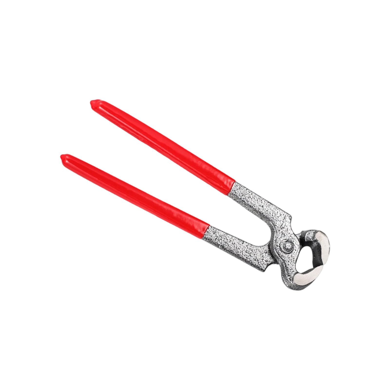 End Cutting Pliers Nippers Puller Plier with Red Handle for Jewelry Making Heavy Duty Tasks Nonslip Handle