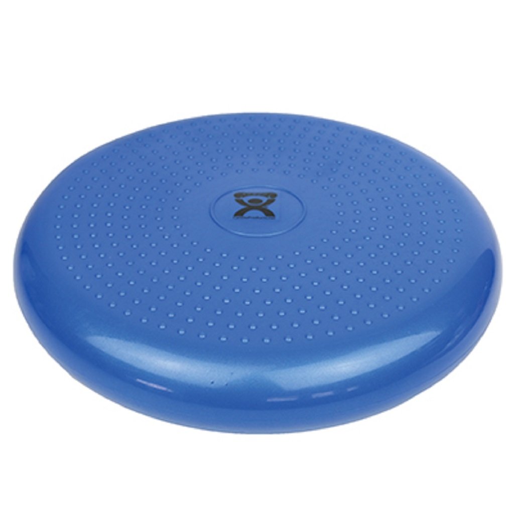 Cando 30-1870B Blue Inflatable Vestibular Disc, 13-51/64" Diameter, 300 lbs Weight Capacity