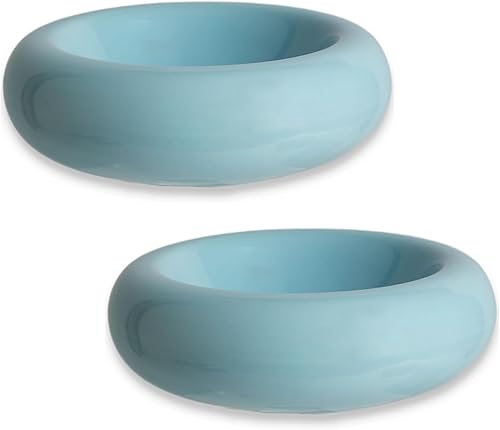 Miniatura 9 de Cuencos para Gatos de 6.1 Pulgadas, Cuenco de Comida para Gatos de Cerámica de 7 oz, Cuenco para Gatos para Alivio de la Fatiga de los Bigotes,