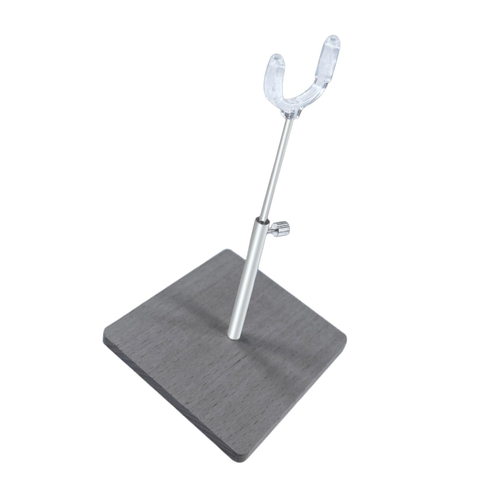 XIGACGEH Doll Display Stand Sturdy Wood Base for Secure Exhibition of Collectible Dolls and Figurines with Height Customization Doll Display Stand