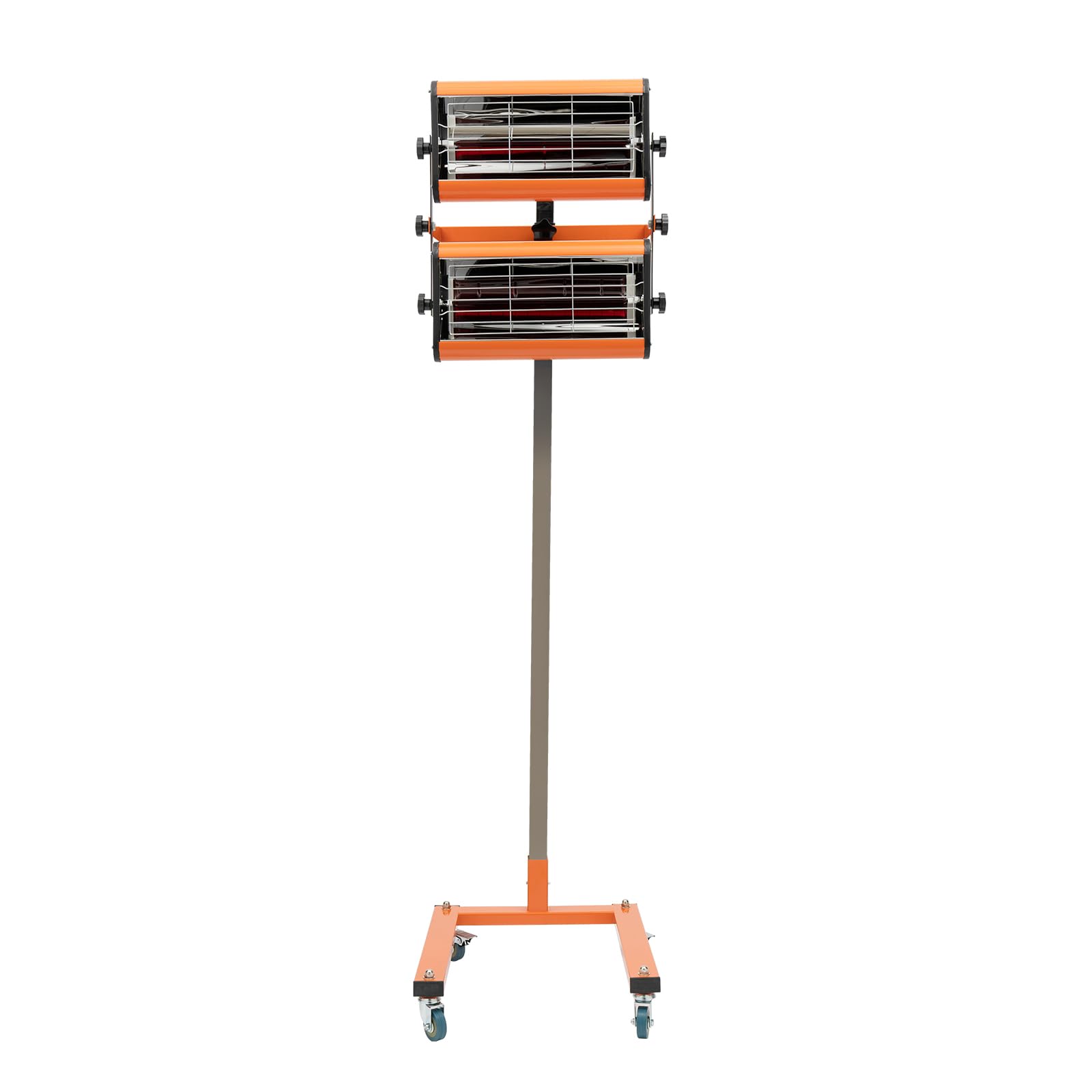 2000W Lacktrockner Infrarot Trockner Strahler Aushärtungslampe, Farbtrocknungs Lampe 2 Auto Karosserie Reparatur Trocknungsfläche 800 x 600 mm, Timer 0–60 min