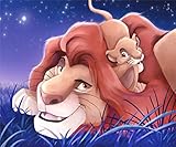 DIY Oil Painting Paint by Number Kit for Kids Adults Beginner 16x20 inch -Lions,Drawing with Brushes...