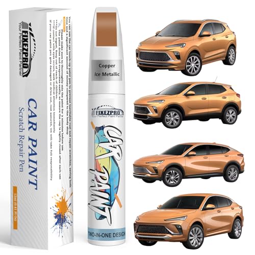 Image of Copper Ice Metallic(G98 /WA190J) Touch Up Paint for Buick, Exact Color Match Car Paint Scratch Repair Remover Pen Kit Fix Vehicle Chips and Automotive Nicks Scuff
