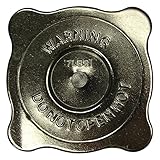 Complete Tractor 1706-6525 Radiator Cap Compatible with/Replacement for Case/International Tractor 11C3, 163361, 361705R91