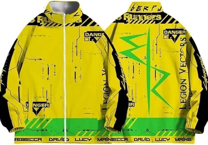 Amazon.co.jp: サイバーパンク エッジランナーズ パーカー デイビッド