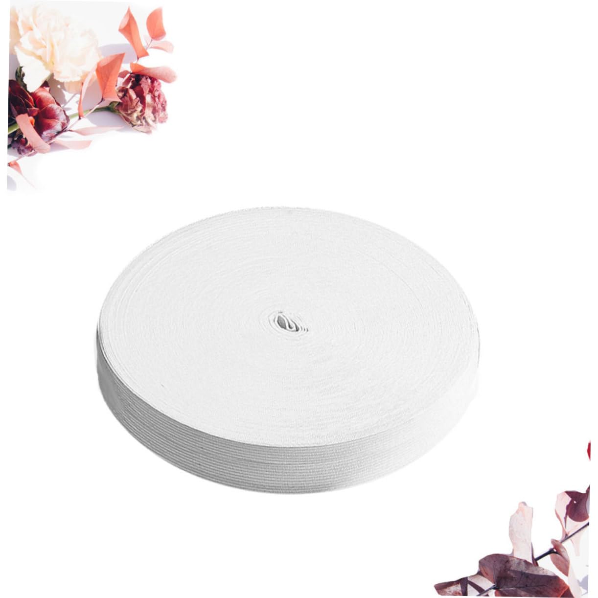 1rouleau Bande Élastique Tricotée Blanche De Mètres De Ruban Élastique pour Couture Et Projets pour Vêtements sous-vêtements Et Sport