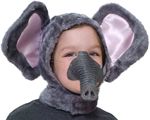 Forum Novelties Child Size Animal Costume Set, Elephant Hood and Nose Mask