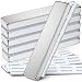 FINDMAG Strong Neodymium Rectangular Pot Magnets with Counter Bore, Countersunk Hole Bar Magnets with Mounting Screws - 60x13.5x5mm, Pack of 10