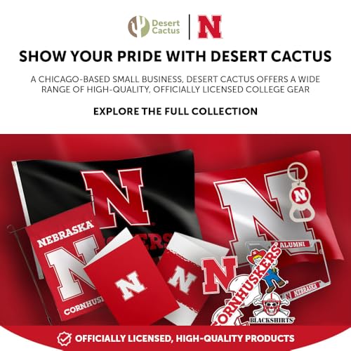 Desert Cactus Nebraska Snapback Hat miniatura 5