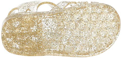 OshKosh B'Gosh Girl's Marie Jelly Sandal, Gold, 8 M US Toddler4
