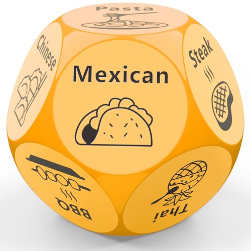 Stocking Stuffers for Men Women,Date Night Food Dice Couples