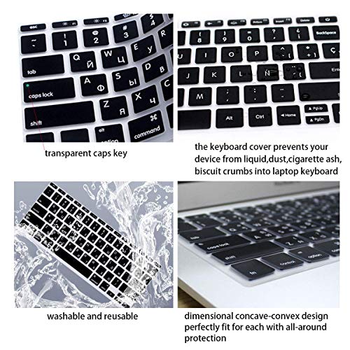 Wygch MMDWA1843USOMBREPINK Ultra Thin Silicone Full Size Wireless Numeric Keyboard Cover Skin thumb #6