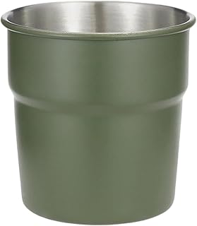 Camping Mug Leakproof Modern Drinkware | Camping Coffee Mug Drinking Cups for Outdoor Travel Backpacking Fishing Home Kitchen Office Hot Cold Water Tea Juice