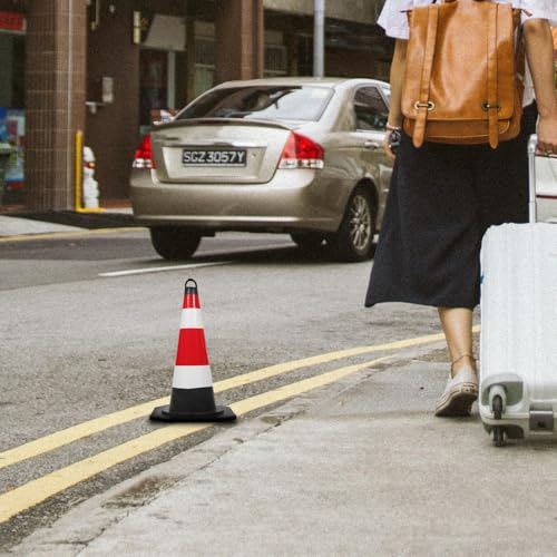 Cônes de sécurité réfléchissants 45 cm résistants aux intempéries - 7