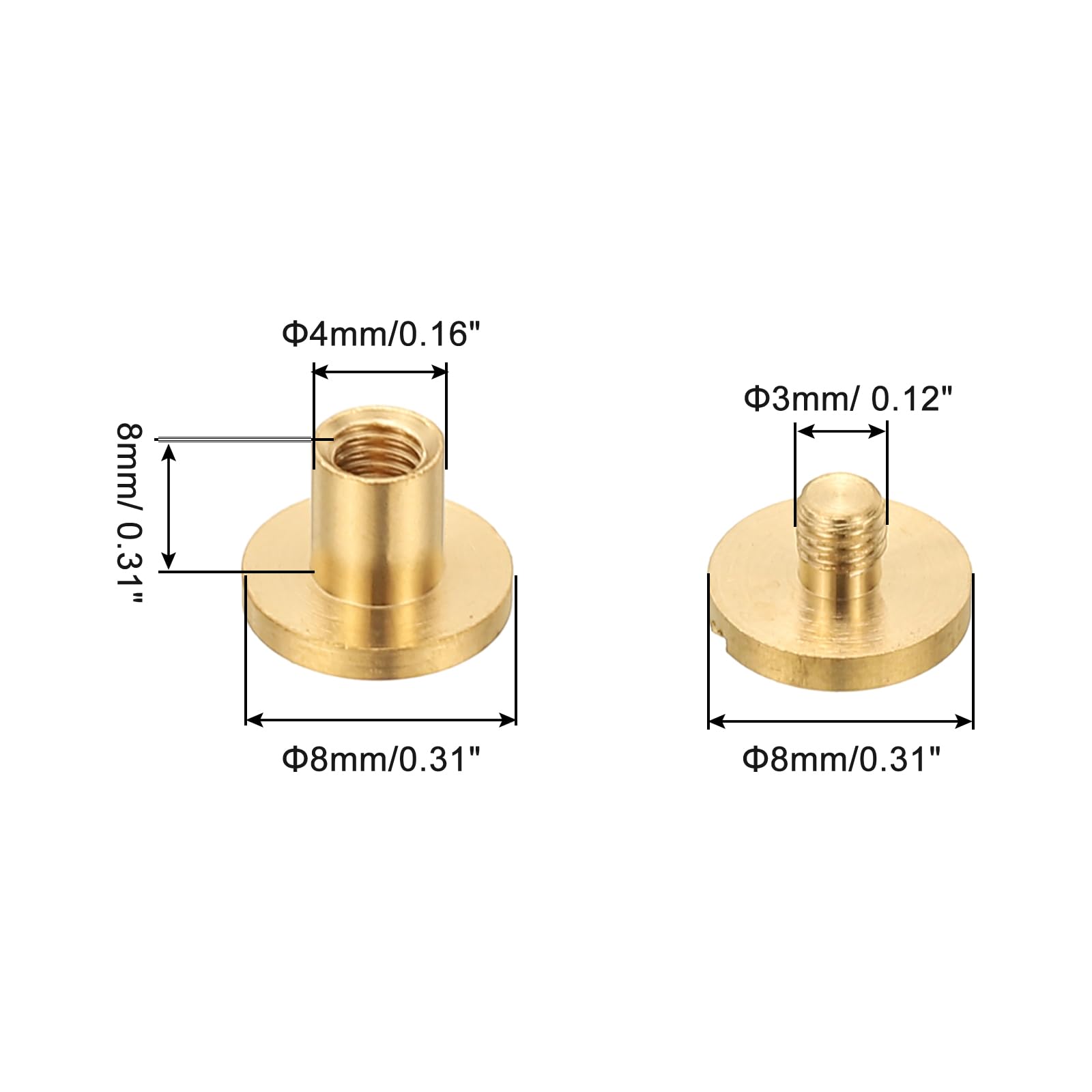 PATIKIL Chicago Screws - Image 2