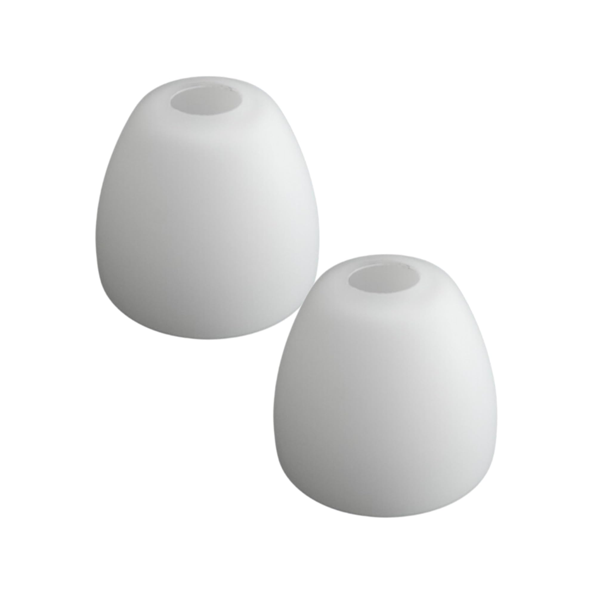 2 Stück Lampenschirm 5338 für Paul Neuhaus, Glaslampenschirm Glas G9 Ersatzschirm Lampenglas für Pendellampe Lampenschirm für Tischlampe Fluter Leuchtenschirm (2xG9 5338)