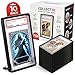 COLLECT3D PSA Slab Display 10 Pack (Black) - Graded Trading Card Frame Display with Folding Stand - Secure Protection - Easy Fit - Easy Storage
