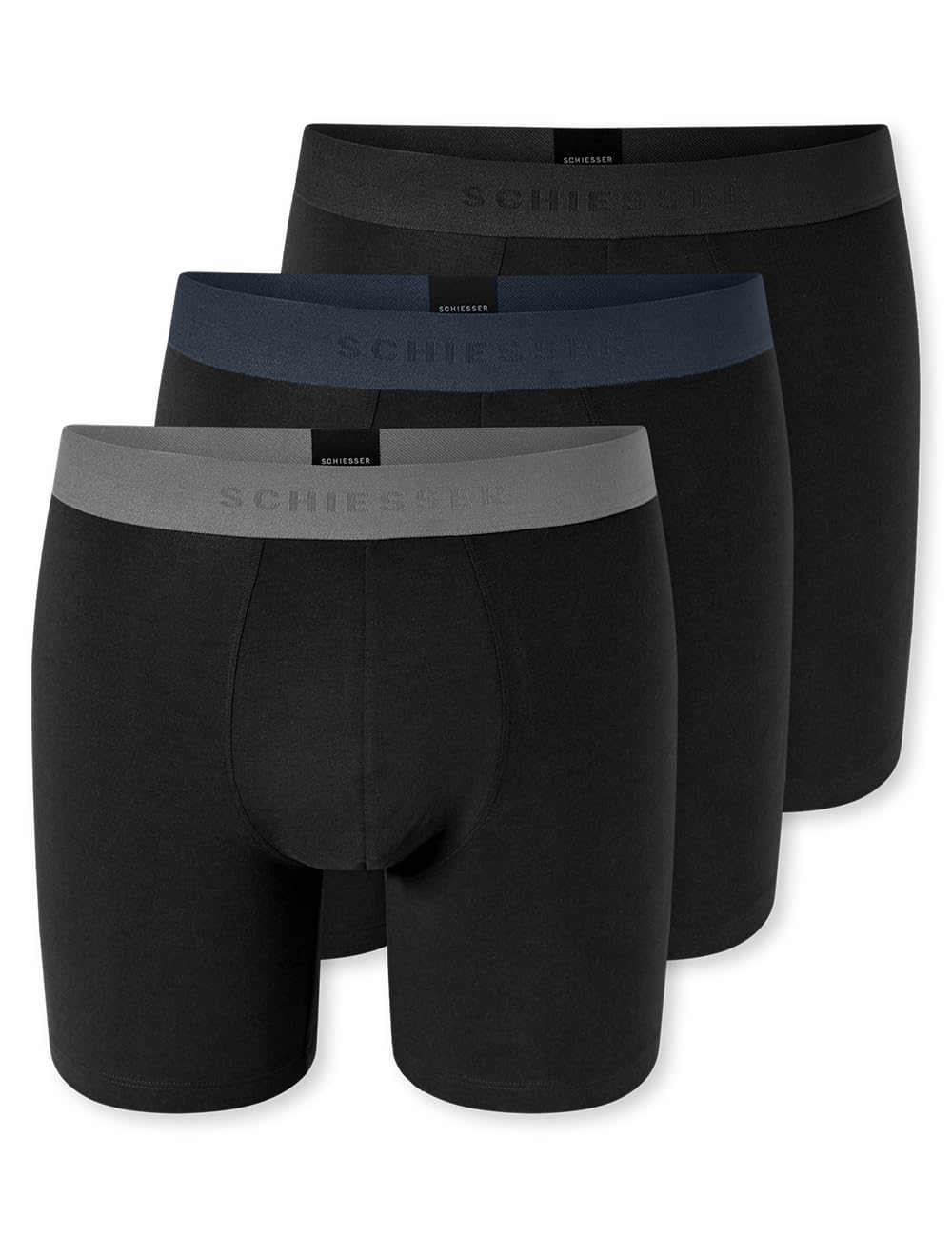 Schiesser - 95/5 Multipacks - Long Short/Pant - 3er Pack