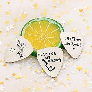 Lot de 3 médiators pour guitare en acier inoxydable - Les Beatles, Paul McCartney, John Lennon, RIngo Starr, George Harrison Lot de 3 médiators pour guitare en acier inoxydable – Image 4