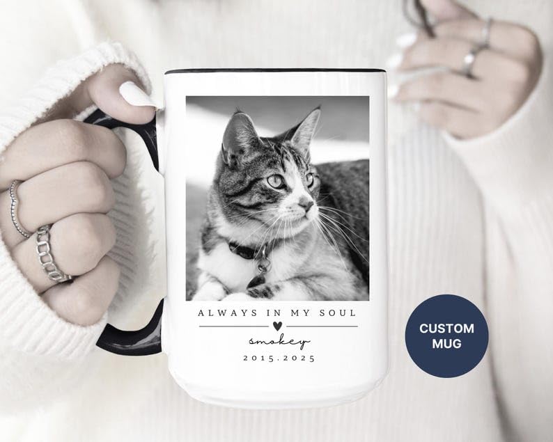 Taza personalizada para perro con foto miniatura 4