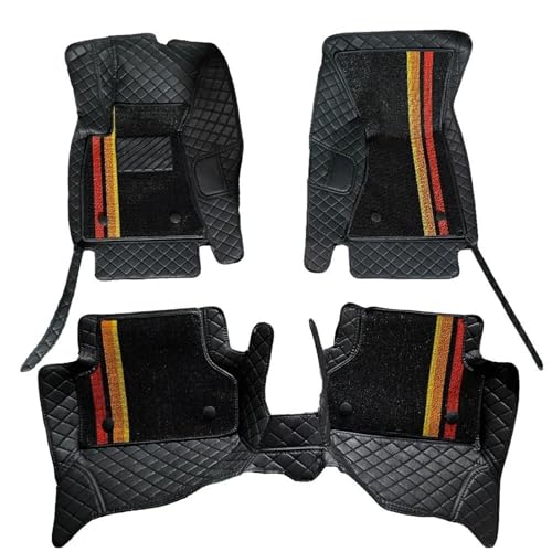 Tapis de sol S5 2024 haut de gamme double couche noir couverture intégrale