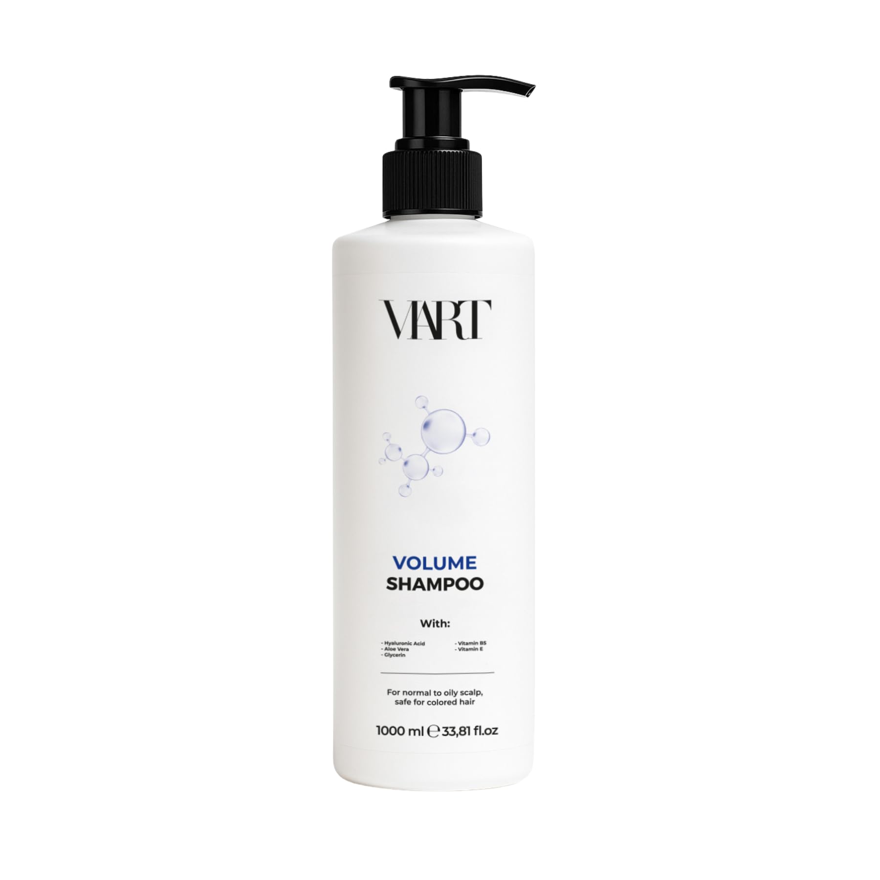 Viart Shampoo with Hyaluronic Acid for Repair and Volumizing Hair (1000 ml)