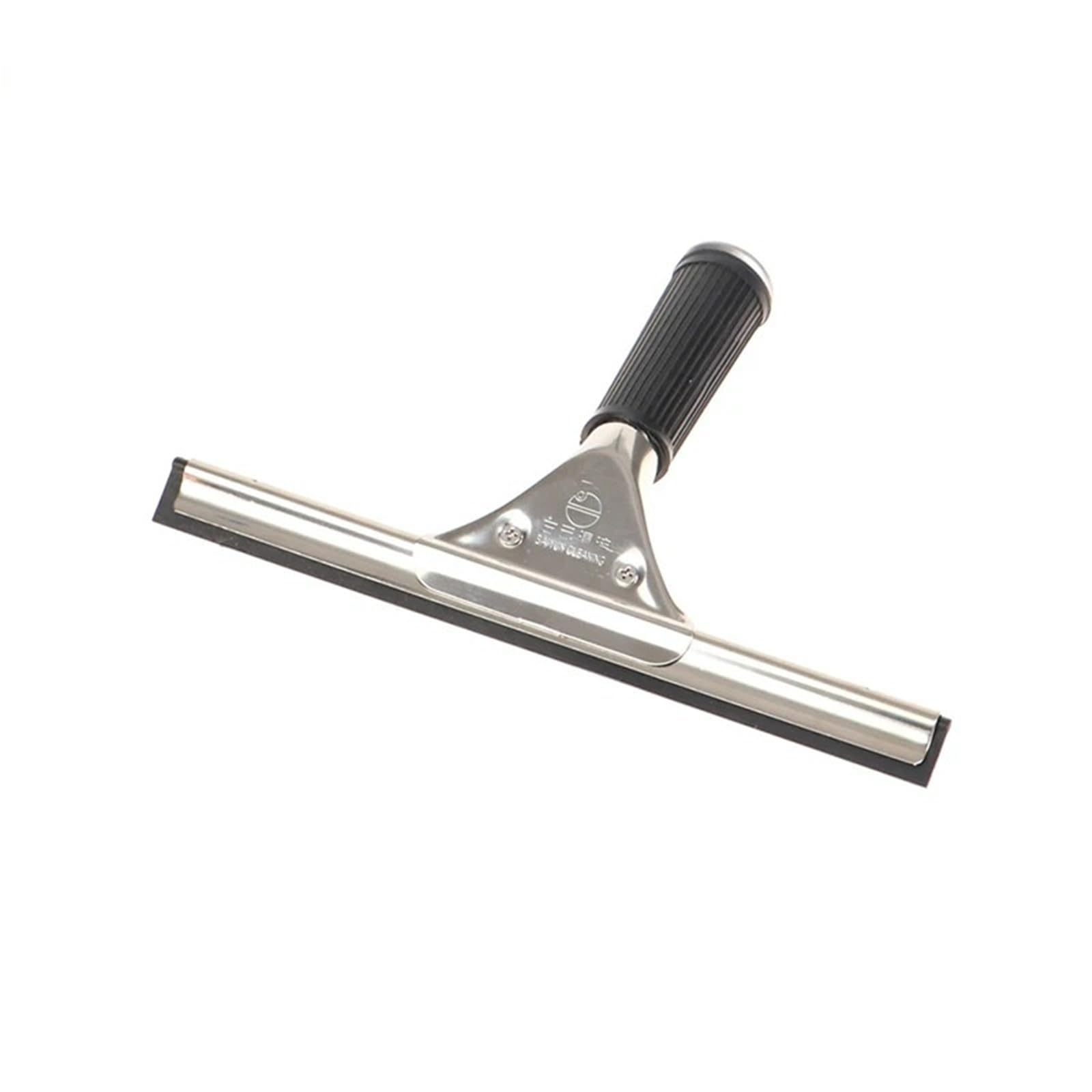 Shower Squeegee For Glass Doors Stainless Steel Window Glass Cleaning Squeegee Streak-free Water Stain Removal Blade Wiper Cleaner For Home Bathroom Clean(S)