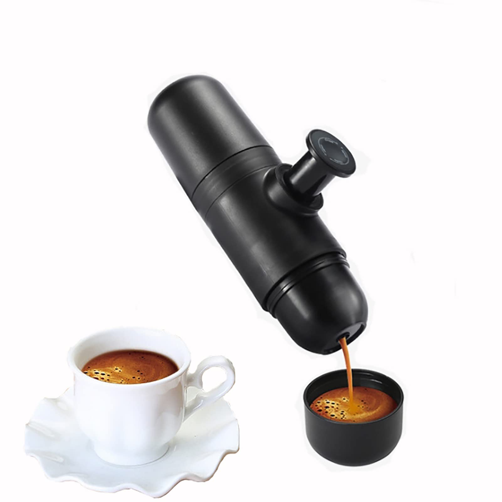 TXOZ Hand Pressure Machine Portable Espresso Machine, Hand Coffee Maker, Travel Gadgets, Manually Operated, Perfect For Camping, Hiking