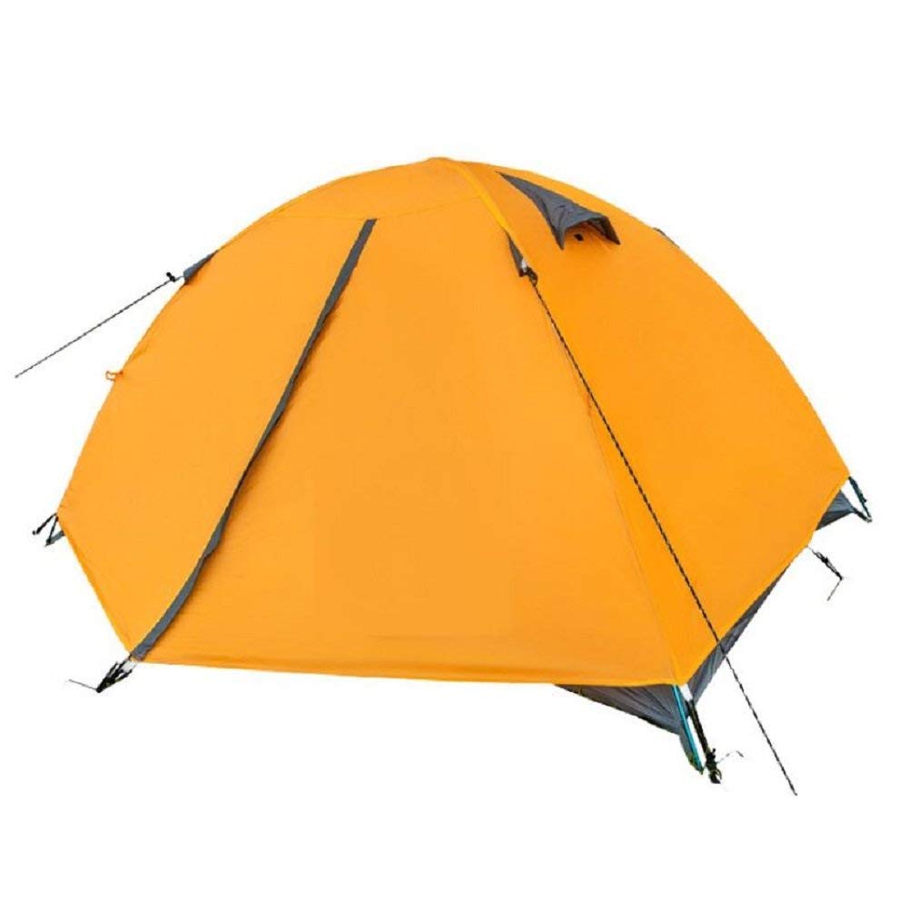 FXX Guo Outdoor Products Couples Vacaciones Ocio Four Seasons Tiendas, Varillas de aleación de Aluminio, Double Oxford paño Lluvia, Viento, Camping, Aventura, montañismo Tiendas Multiusos de Alta Cal