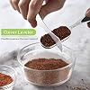 Measuring Cups and Spoons - Wildone Stainless Steel 20 Piece Stackable Set, Includes 8 Black Measuring Cups, 10 Measuring Spoons, 1 Leveler & 1 Whisk, for Dry and Liquid Ingredient