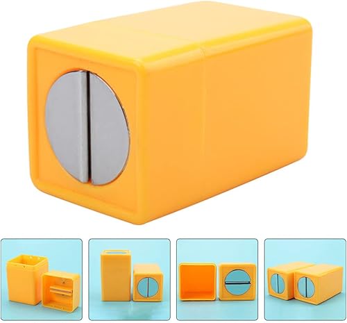 Miniatura 5 de Caja de cuchillas de desecho Caja de afeitar contenedor de aguja para objetos punzantes Caja de eliminación de cuchillas Banco de almacenamiento