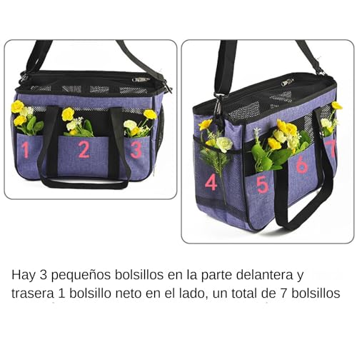 Bolsa de transporte para perros con diseño transpirable y acabados cómodos 8