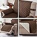 RHF Reversible Oversized Recliner Cover & Covers,Slipcovers for Recliner, Chair Cover,Pet Recliner,Machine Washable(XRecliner:Oversized:Chocolate/Beige)