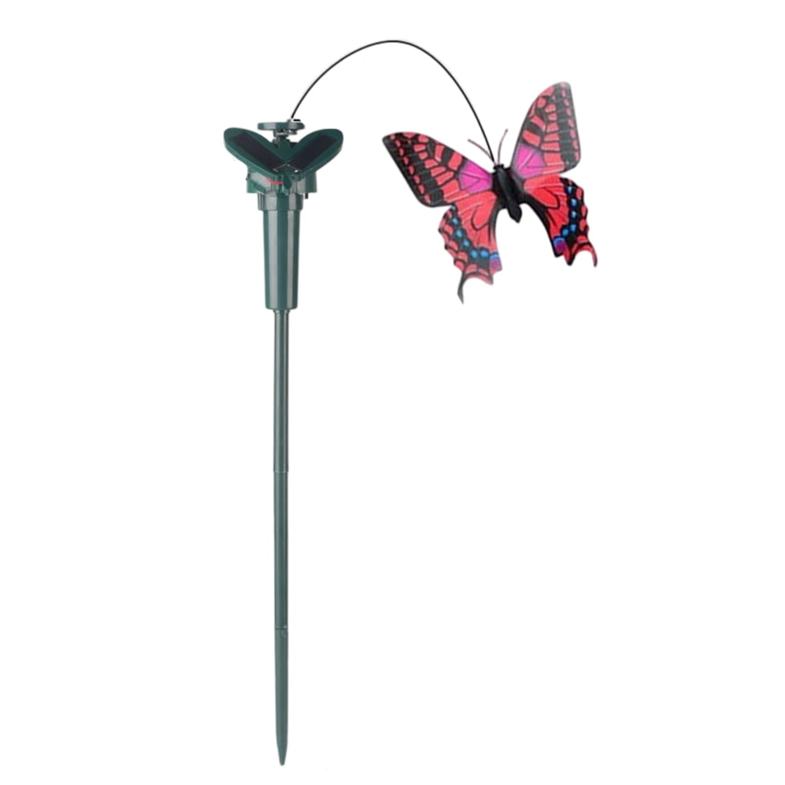 Solar Operated Rotating Butterfly/Bird Decoration for Garden ABS Lightweight and Weather Resistant Solar Garden Decorations