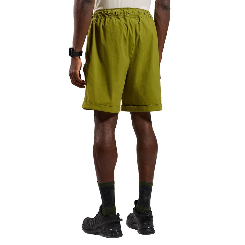 Odlo Herren Essential Cargo Baggies Shorts, Guacamole, M