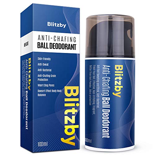 AOBBIY Men's Ball Deodorant, Anti Ball Sweating and Stink, Anti-Chafing, Refresh and Dry Your Balls, Effective, Non-Irritating, 24 hours protection, 100ml