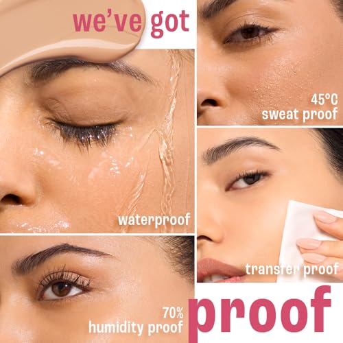 Image of Lakme 9to5 Hya Matte, Beach Edit Cushion Foundation, C 280-Cool Tan, Matte Finish, Buildable Coverage, SPF 40, 12 gm