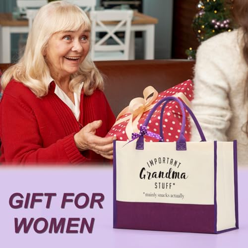 Image of FORBIDDEN PAPER Gifts Tote Bag Important Stuff Tote Gift Gifts Birthday for Shopping Bag Grocery Bag Utility Tote