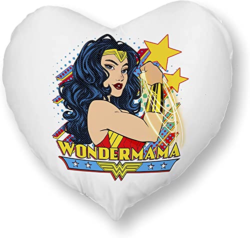 Cojin WonderMAMA Dia DE LA Madre Wonder Woman 1984 DC Comics Liga de la Justicia - Decoración para...