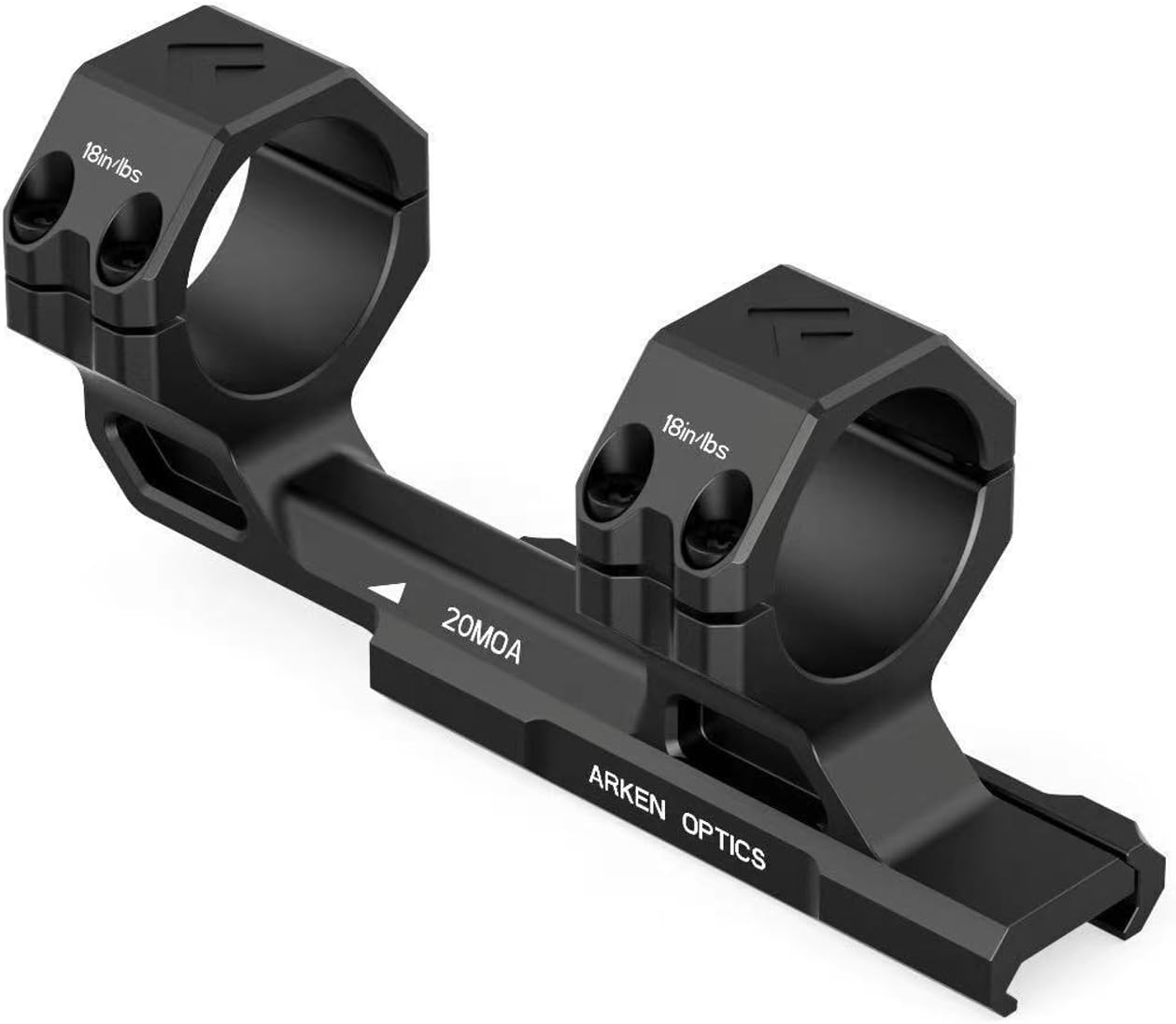 Arken Optics Rigid Precision Scope Mount 20 MOA Cantilever Riflescope Mounts for Precision Shooting