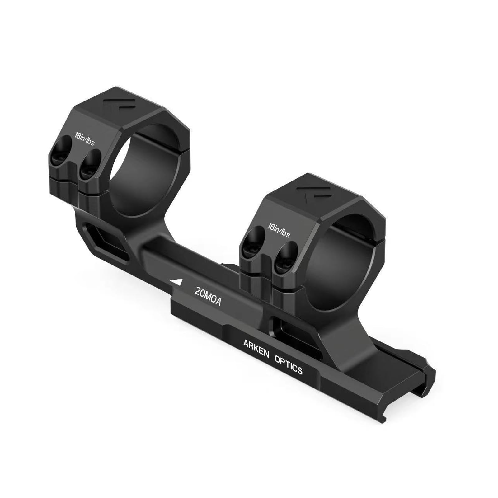 Arken Optics Rigid Precision Scope Mount 20 MOA Cantilever Riflescope Mounts for Precision Shooting