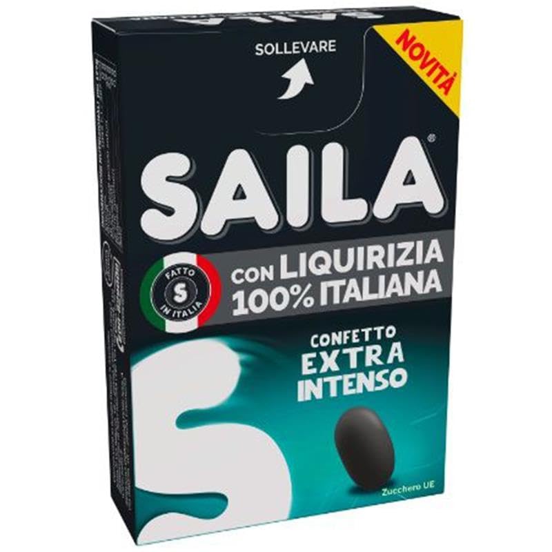 Caramelle Confetti Saila Confetti Liquirizia Extra Intenso Box 16 Astucci da 40g CoCoCiok