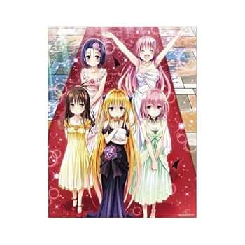 ToLOVEる展　キャンバスアート　春菜・ララ・モモ・ヤミ・美柑 ToLOVEる展 キャンバスアート 春菜・ララ・モモ・ヤミ・美柑