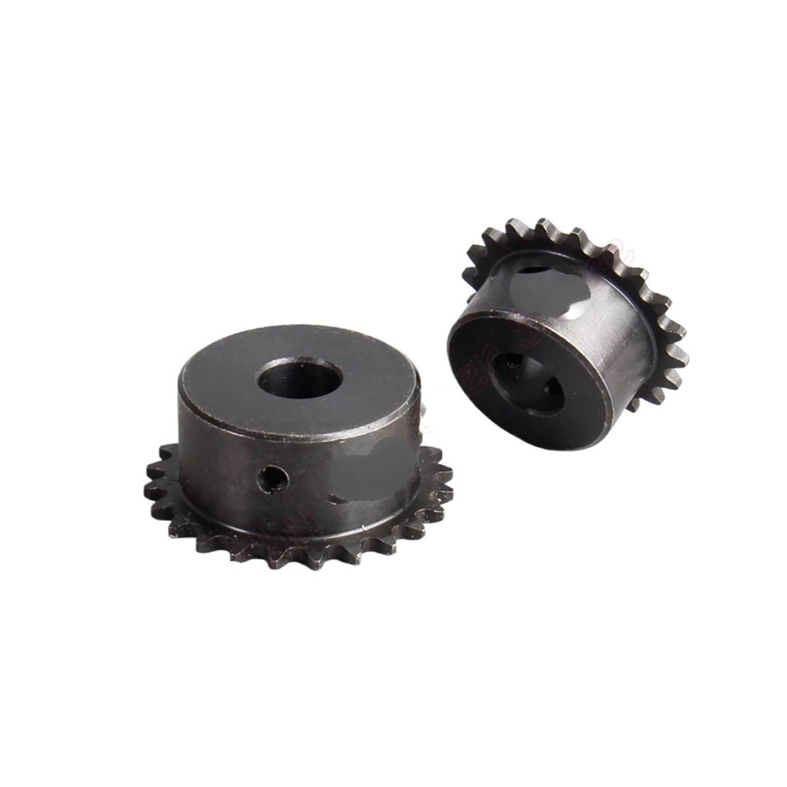 Ingranaggio conico a spirale con denti dell'ingran 1pc 24T-35T 03C Ruota dentata for azionamento industriale 24 26 28 30 33 35 Denti 45# Ingranaggio a catena in acciaio(12mm-35 Teeth)