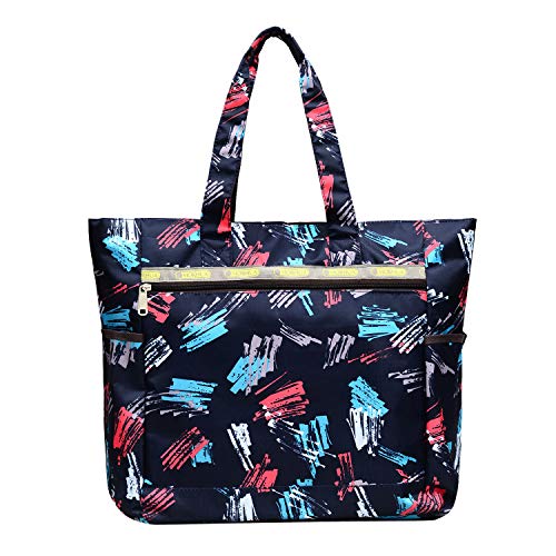 Nylon Large Lightweight Tote Bag Shoulder Bag for Gym Hiking Picnic Travel Beach