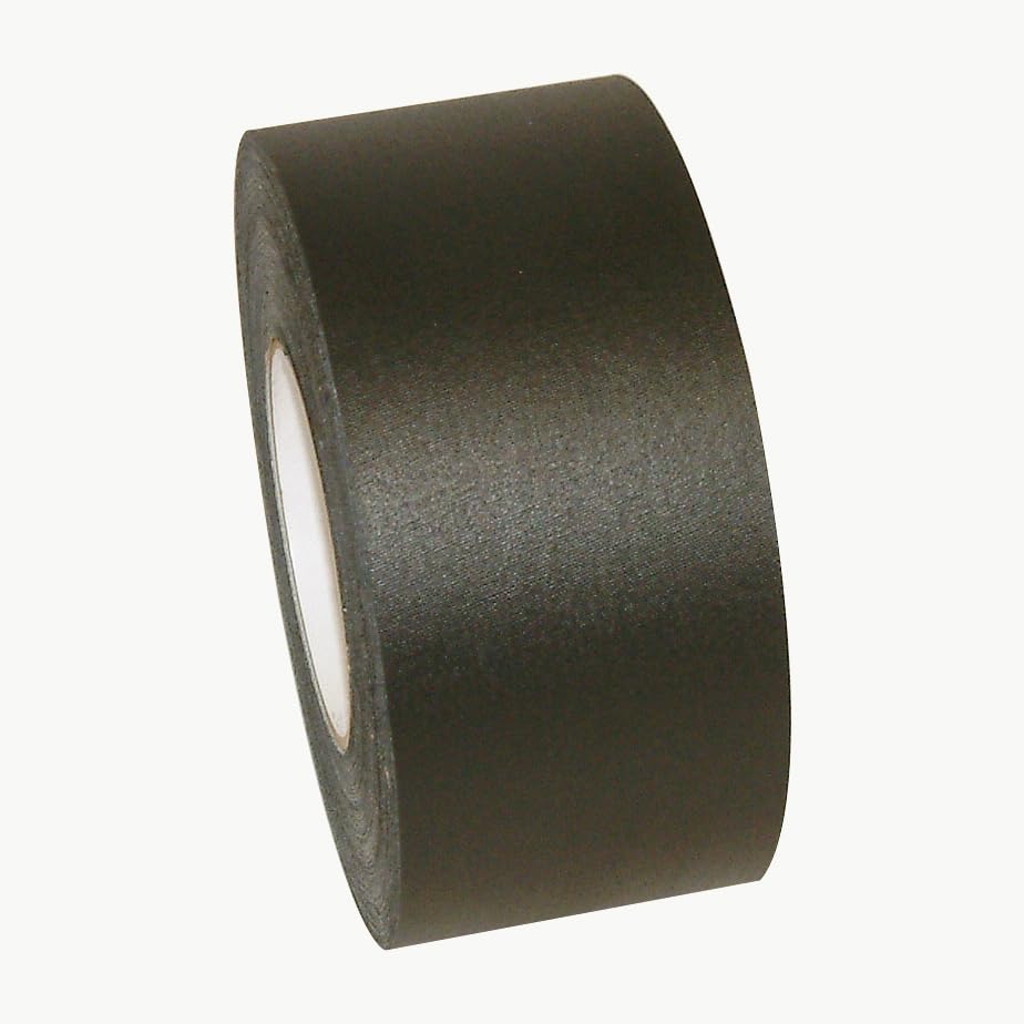 Scapa 125/BLK360 Vinyl Coated Cloth Economy Grade Gaffers Tape, 48 lbs/in Tensile Strength, 60 yds Length x 3