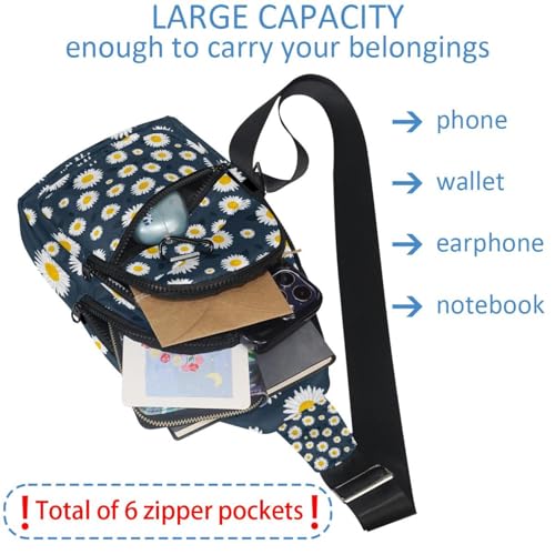 Mochila cruzada multicolor con diseño ergonómico ideal para viajes cómodos y manos libres 6