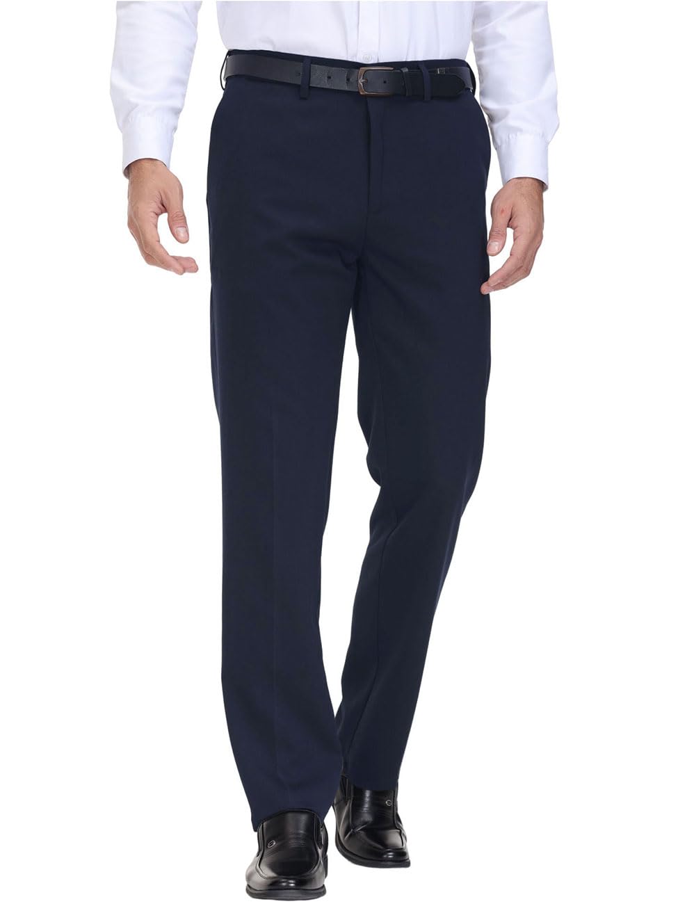 Snapklik.com : Soojun Mens Classic Fit Hidden Expandable Waist Flat ...