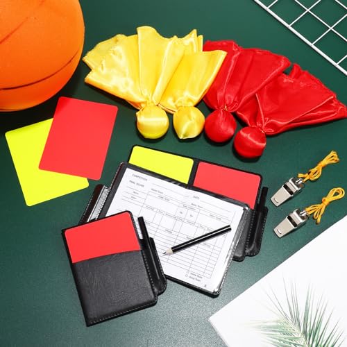 Kit de árbitro VICASKY con banderas y silbatos para fútbol y deportes miniatura 3