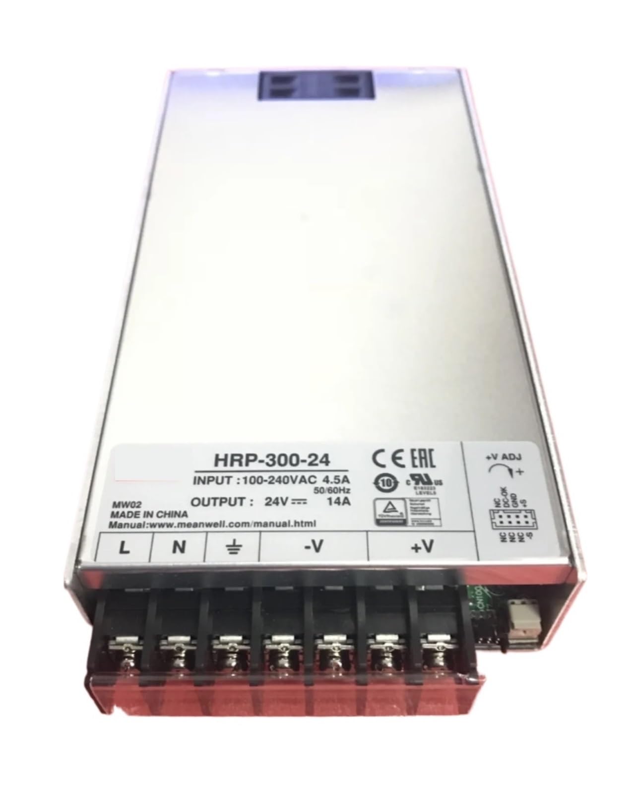 Alimentation à découpage HRP-300 robuste en boîtier métal 300W